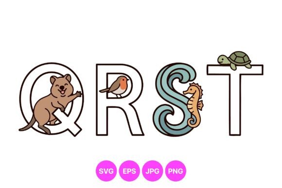 Animal Alphabet SVG Clipart: A Creative Toolkit for Modern Projects