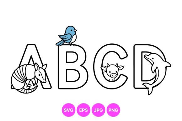 Animal Alphabet SVG Design: A Playful Toolkit for Creative Projects