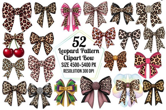Leopard Print & Animal Pattern Clipart: A Wild Design Asset