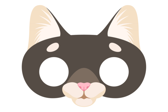 Unleashing Feline Fun: The Cat Animal Mask Kitty Head for Photo Booths